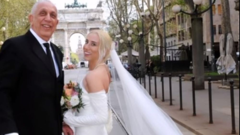 65 yaşındaki ünlü sosyetik Nurettin Hasman Milano'da evlendi