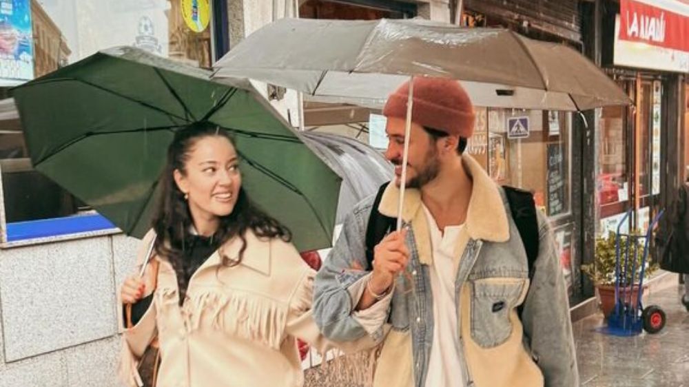 Pelin Akil ve Anıl Altan'dan Madrid pozları