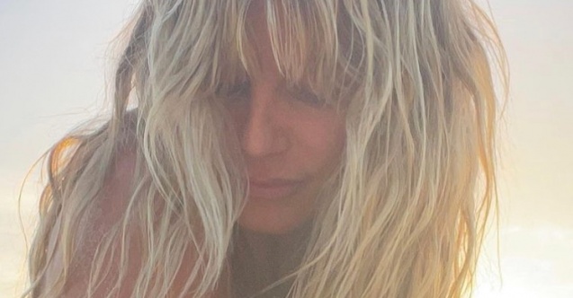 Heidi Klum&#39;dan çıplak pozlar! Sınırları iyice zorladı