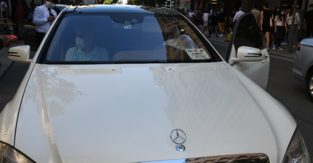 Mehmet Ali Erbil&#39;in otomobilinde şaşırtan detay