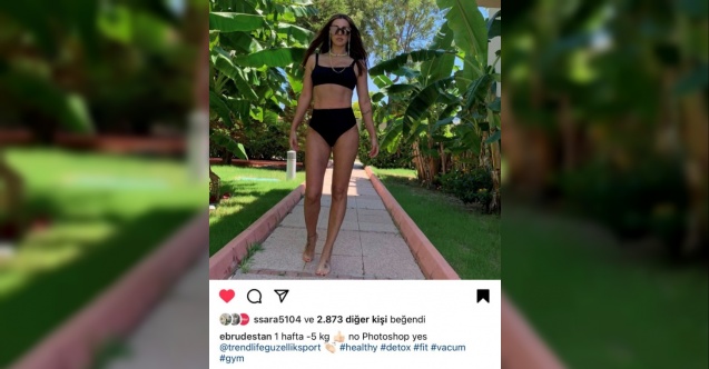 Bir haftada 5 kilo verdi