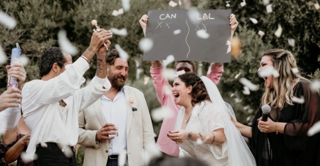 Hilal Aysal ile Deniz Arcan evlendi