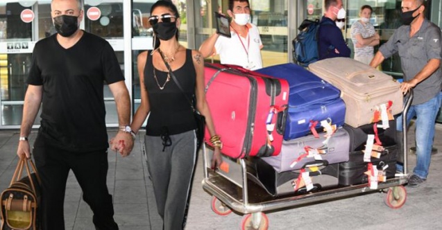 Süreyya Yalçın, Bodrum&#039;a 46 bavulla geldi