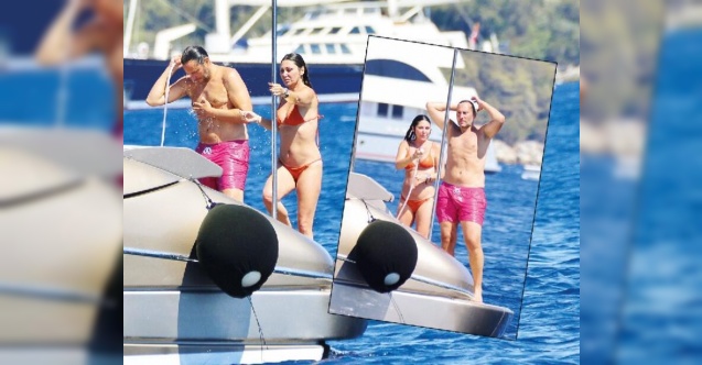 Uğruna 12 yıllık  eşinden boşandığı sevgilisiyle ilk kez yakalandı