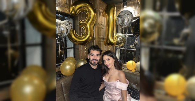 İlkay Gündoğan&#039;a romantik kutlama