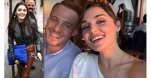 Hande Erçel&#039;i utandıran Kerem Bürsin sorusu
