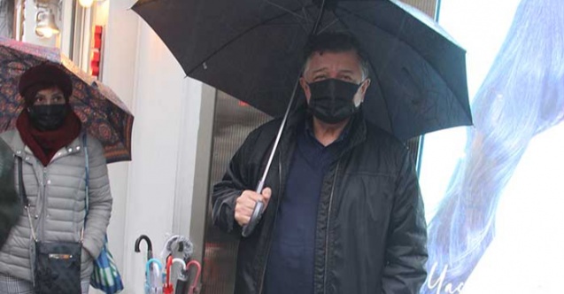 Nişantaşı&#039;nda dakikalarca taksi aradı