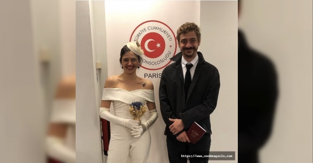 Ünlü oyuncu Eser Ali Paris&#039;te evlendi