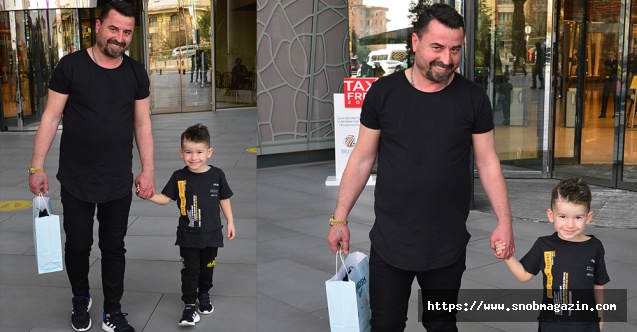 Ersan Akman oğluyla vakit geçirdi