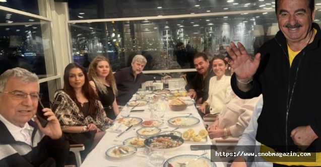 İbrahim Tatlıses dünürleri ile iftarda buluştu