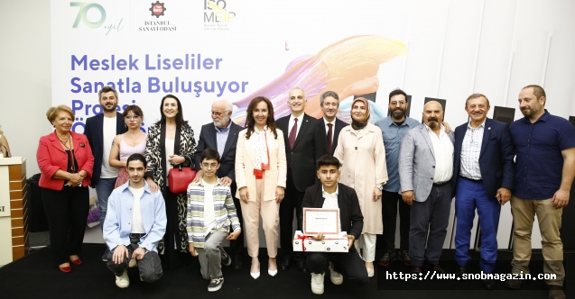 Meslek lisesi öğrencileri ödüllendi