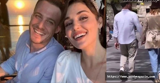 Hande Erçel ile barıştığı konuşuluyordu! Kerem Bürsin bakın kiminle görüntülendi