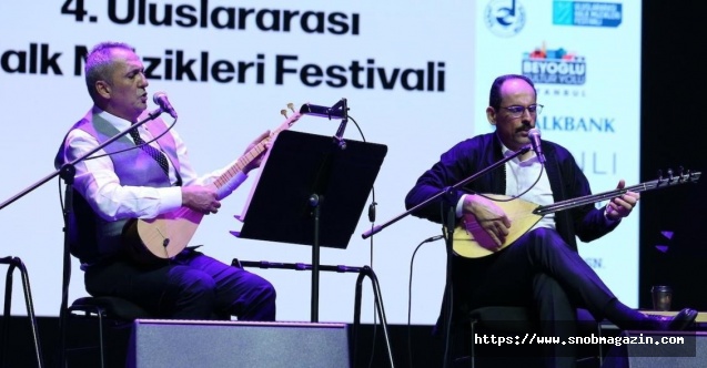 İstanbul 4. Uluslararası Halk Müzikleri Festivali sona erdi