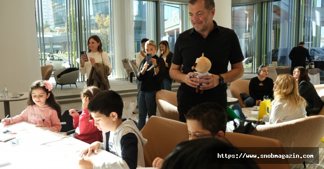 Varol Yaşaroğlu kanserli çocuklara Mirket ile destek verdi