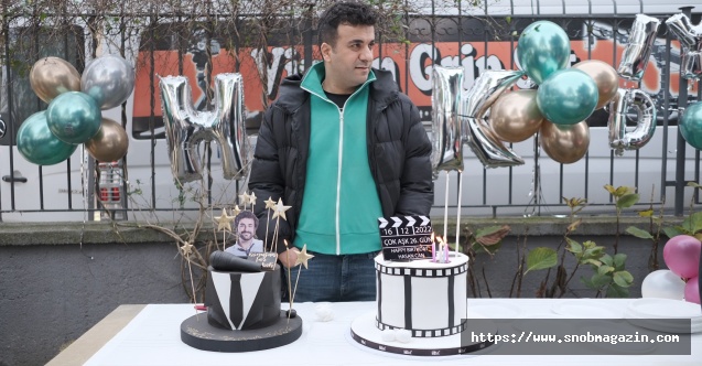 Hasan Can Kaya’ya sette sürpriz doğum günü