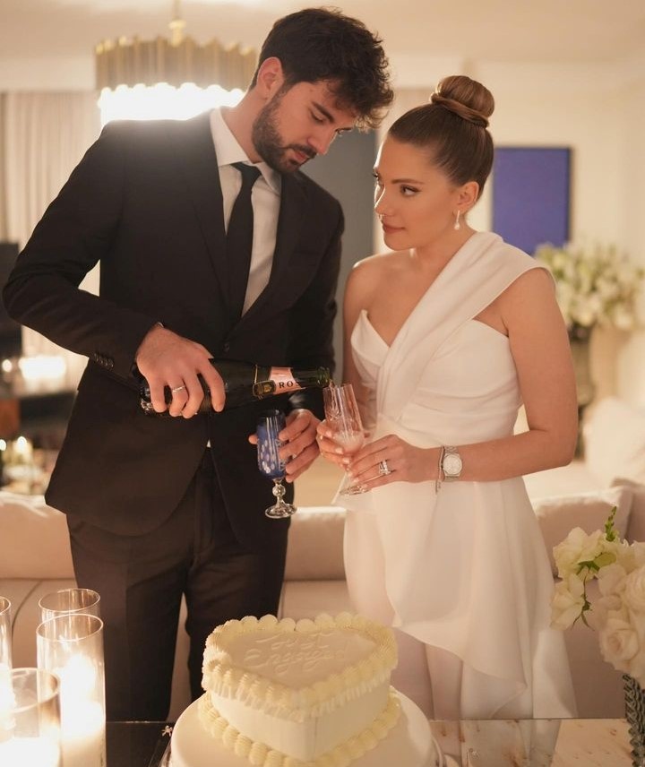 Ünlü oyuncu Eda Ece ile Buğrahan Tuncer nişanlandı