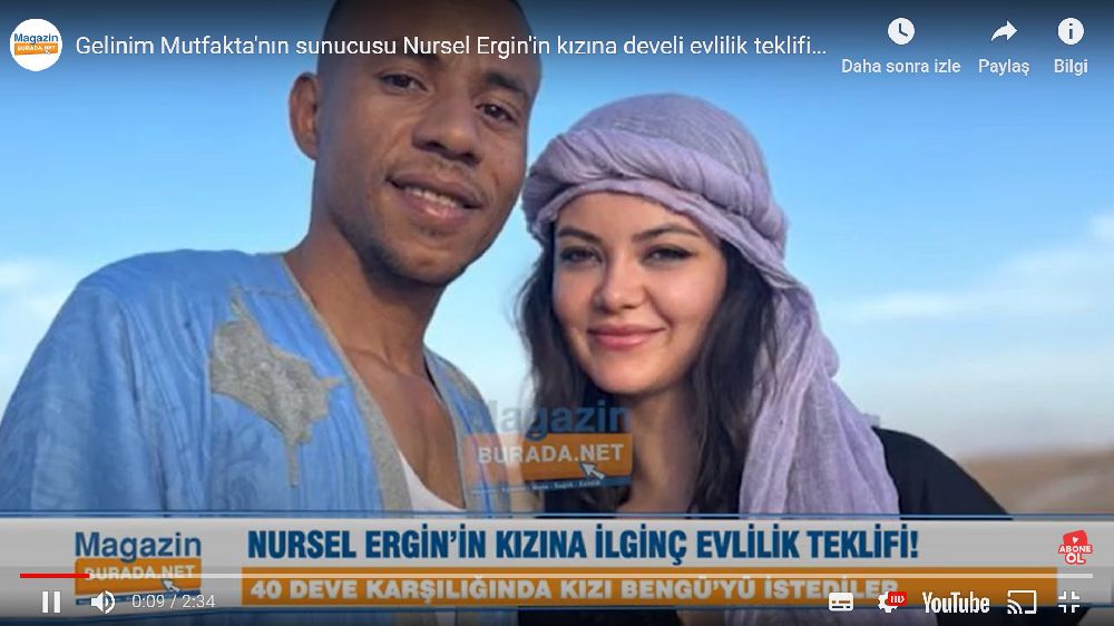 Ünlü sunucu Nursel Ergin'in kızı Bengü Çınar'a sürpriz evlilik teklifi 