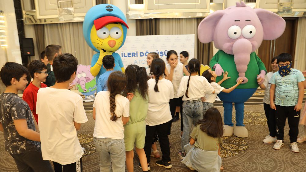 Çocuklar ileri dönüşümü eğlenerek öğrendiler