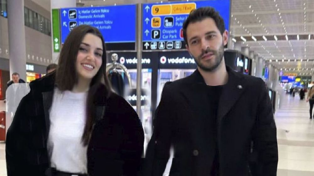 Hande Erçel ile Hakan Sabancı öpüşürken görüntülendi!