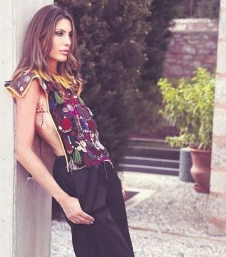 Olay model Irina Fedotova Bodrum'a geldi