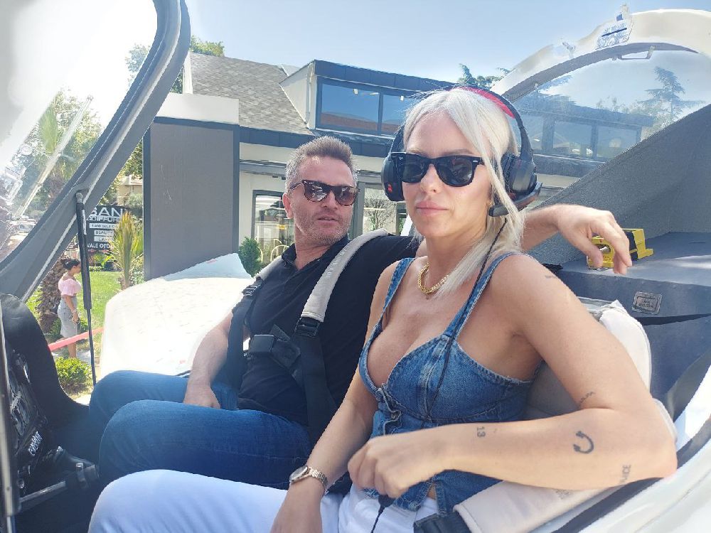 Ünlü şarkıcı Seçil Gür’e Etiler'in göbeğinde uçuş dersi