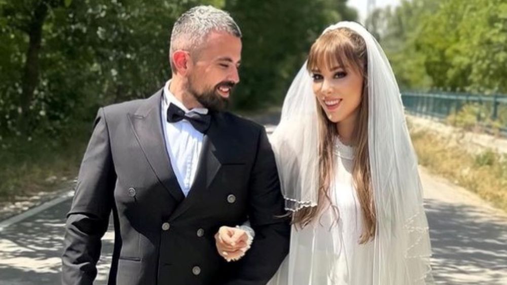Ünlü şarkıcı Tuğçe Tayfur ile Muhammet Aydın evlendi