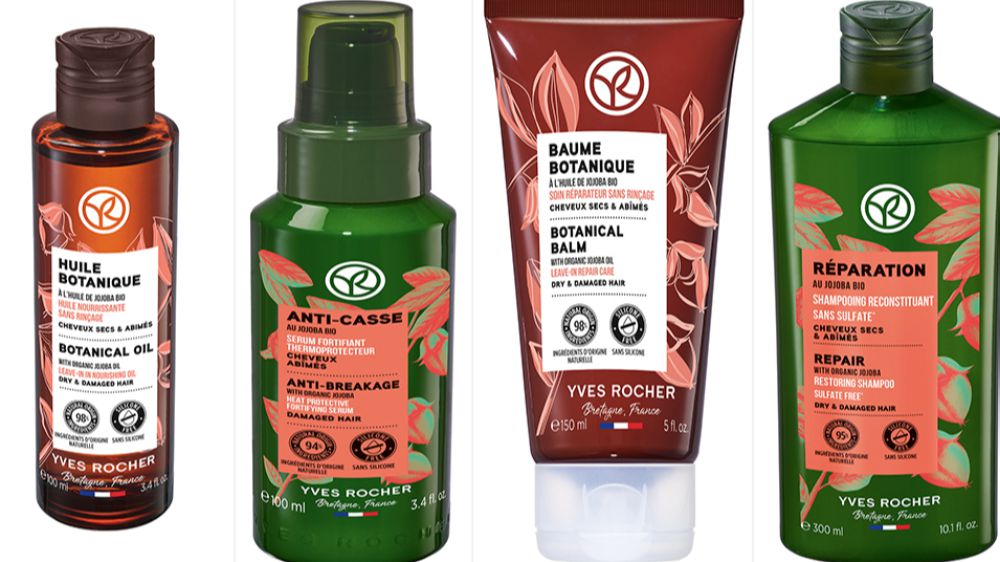 Yves Rocher onarıcı seri ile saçlarınız hiç olmadığı kadar sağlıklı ve güçlü!