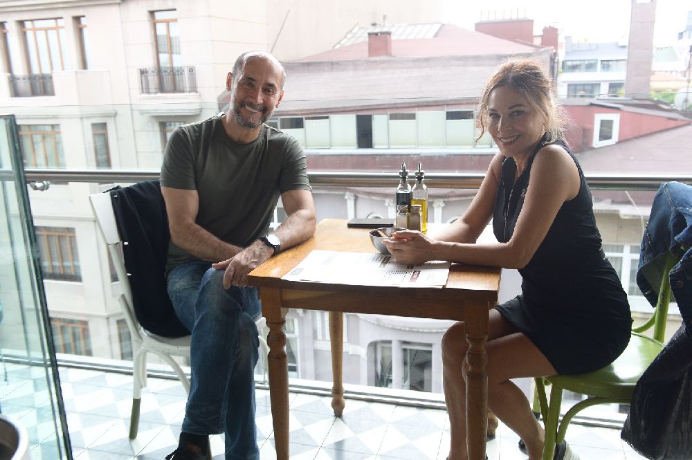 Şenay Gürler ile Semih Saygıner özlem yemeği yedi