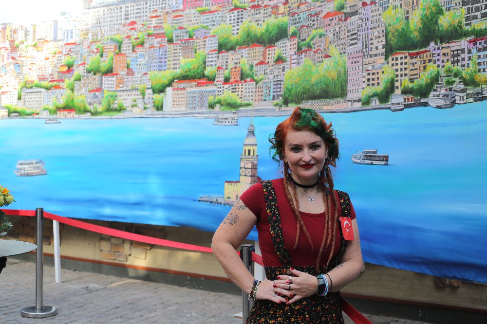 100. yıla armağan dev İstanbul tablosuna son dokunuş