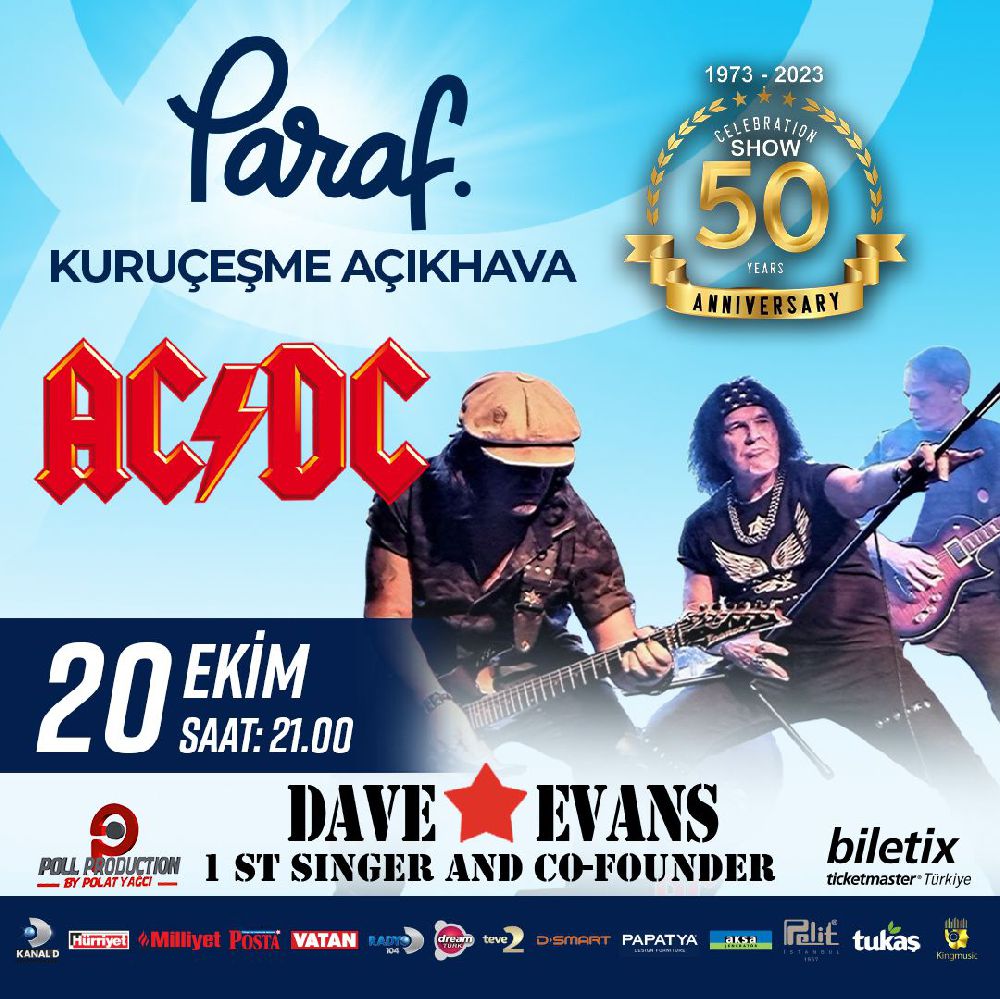 AC/DC grubu Türkiye'de konser verecek