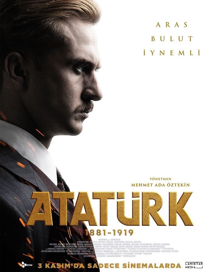 Aras Bulut İynemli, Atatürk filmiyle ilgili yeni fotoğraf paylaştı