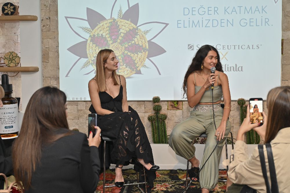 Skinceuticals, tasarımcı Aslı Filinta iş birliği ile Hatay’daki kadınların kalkınmasını güçlendiriyor