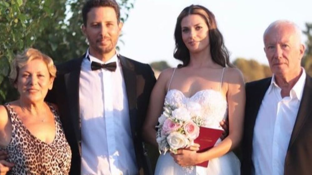  Ünlü çift Tuan Tunalı ve Angela Caccamo düğün yaptı