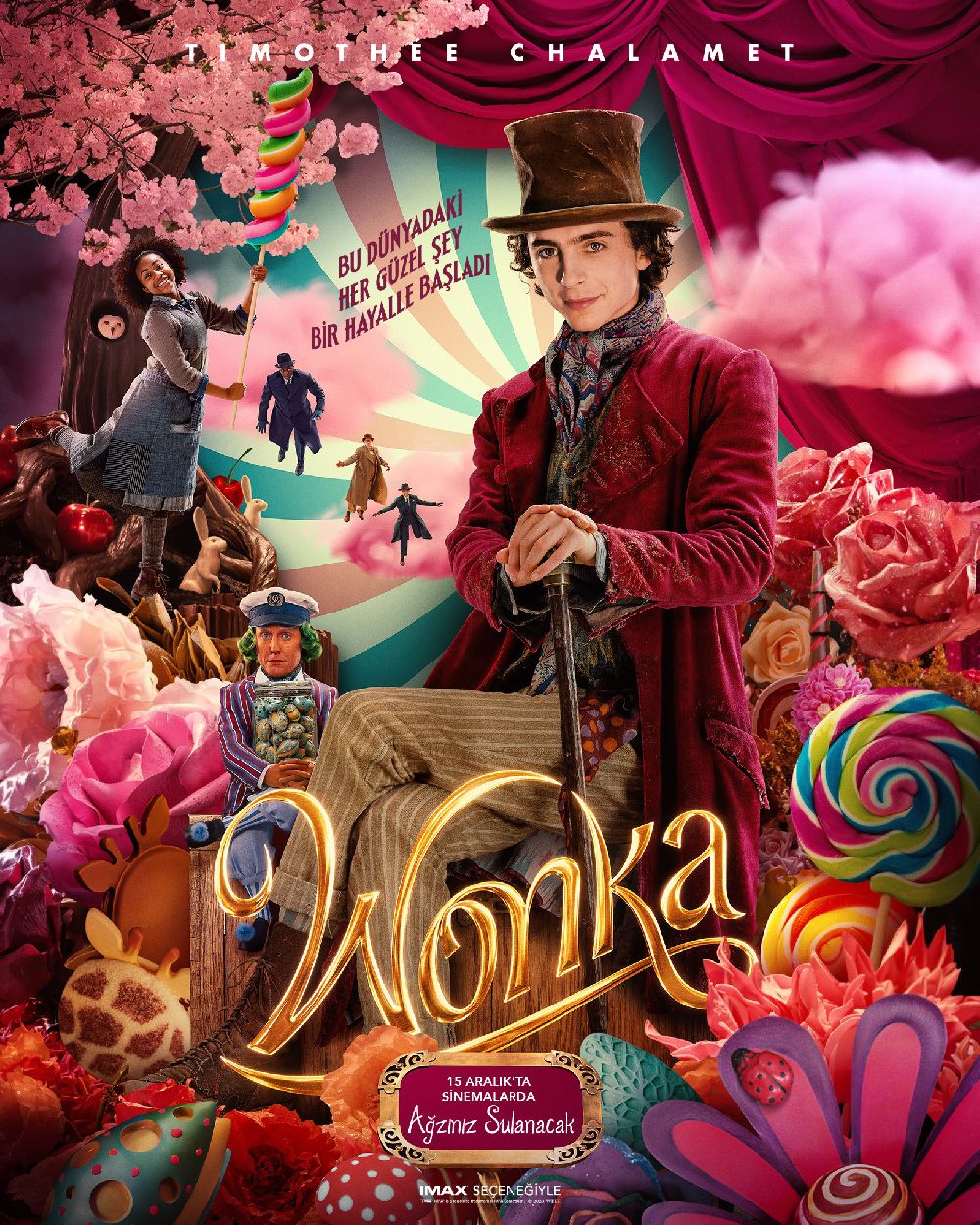 Wonka filminin yeni posteri yayınlandı!