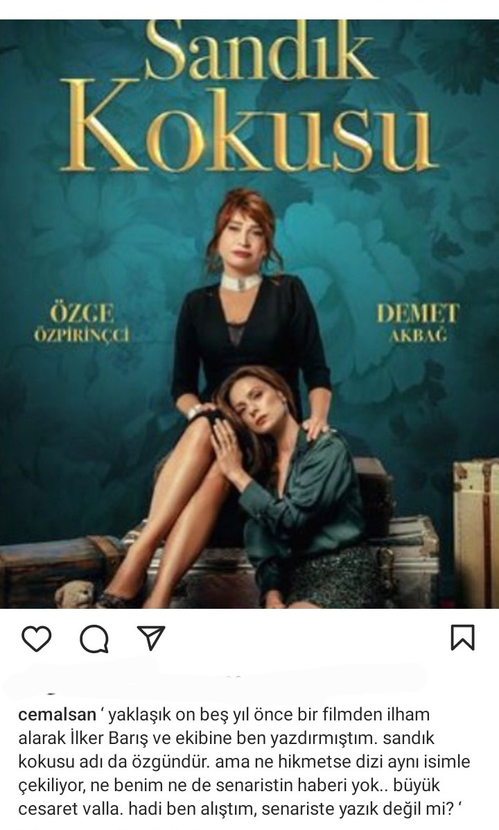 Demet Akbağ ve Özge Özpirinçci'nin başrolünü paylaştığı 'Sandık Kokusu' çalıntı mı? Şok iddia!