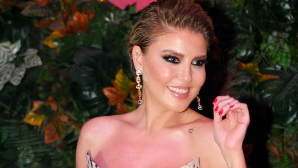 Gülben Ergen'in leopar tarzı