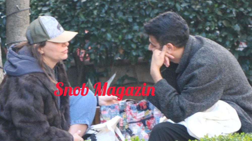 Ünlü oyuncu Esra Ruşan, parkta genç sevgilisi Fırat Kaymak ile yakalandı!