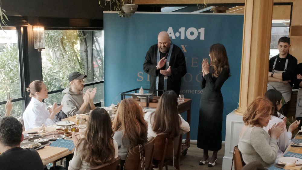 A101 ve Şef Somer Sivrioğlu ev sahipliğindeki etkinlikte ünlü isimler bir araya geldi