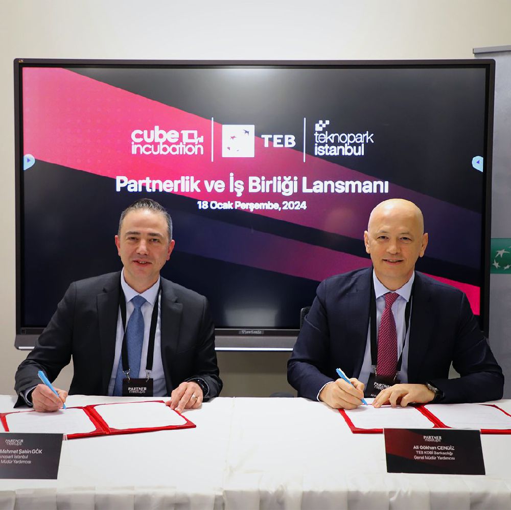 Teknopark İstanbul ile TEB yeni finansal teknolojiler için güçlerini birleştirdi