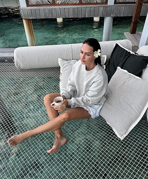 Yasemin Özilhan tatil rotasını sıcak iklime çevirdi