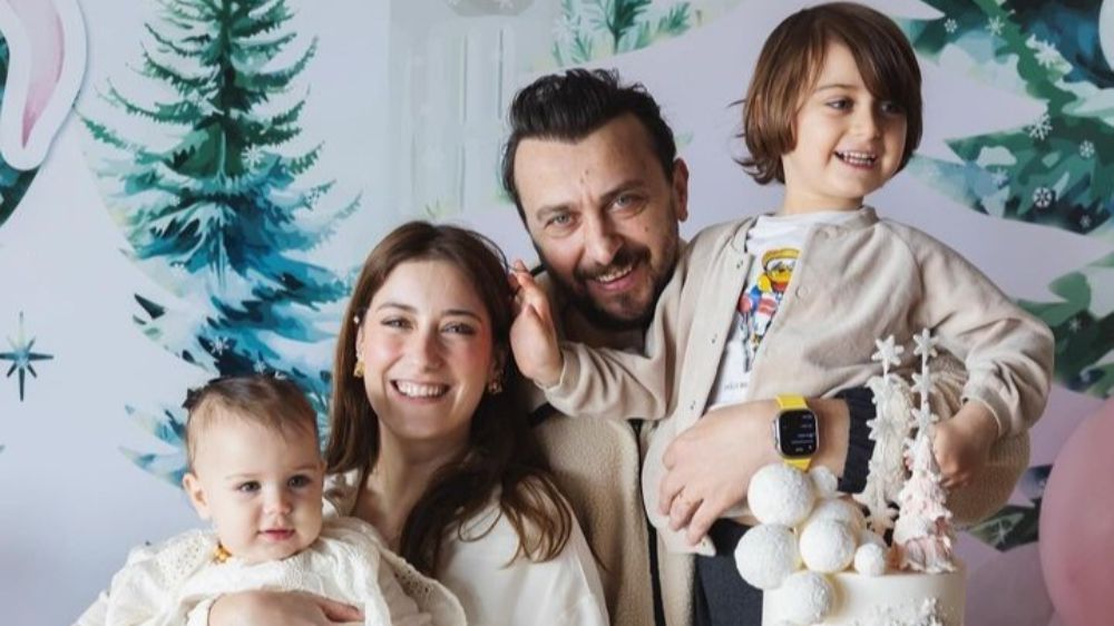 Hazal Kaya ve Ali Atay'ın kızı Süreyya bir yaşına girdi