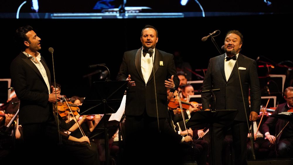 İstanbul üç tenorla buluştu