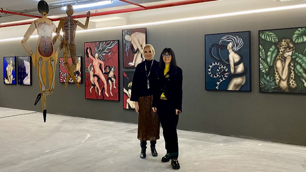 Kezban Arca Batıbeki’nin sergisi açıldı