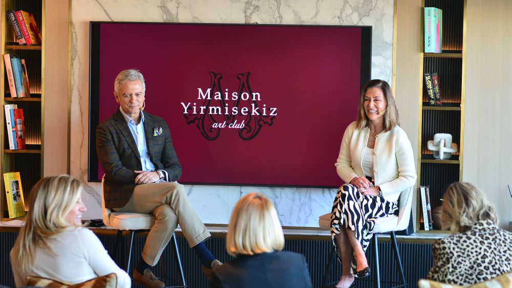 Maison Yirmisekiz Murat Atabarut söyleşisinde sanat tutkunlarını buluşturdu