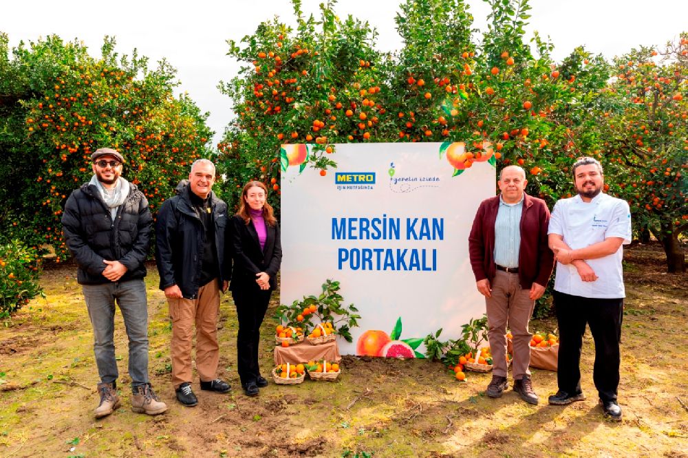 Metro Türkiye, coğrafi işaret tesciline aday Mersin kan portakalının izinde