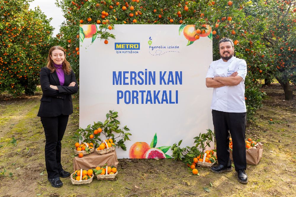 Metro Türkiye, coğrafi işaret tesciline aday Mersin kan portakalının izinde