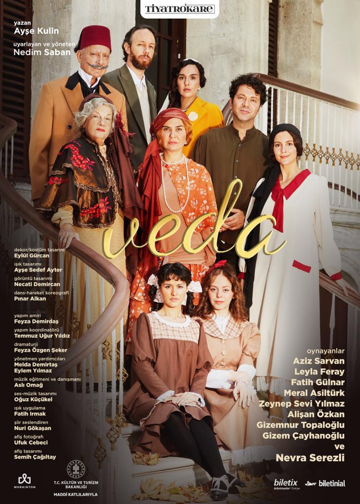 Usta oyuncu Nevra Serezli “Veda” oyunundaki dansı ile konuşuluyor