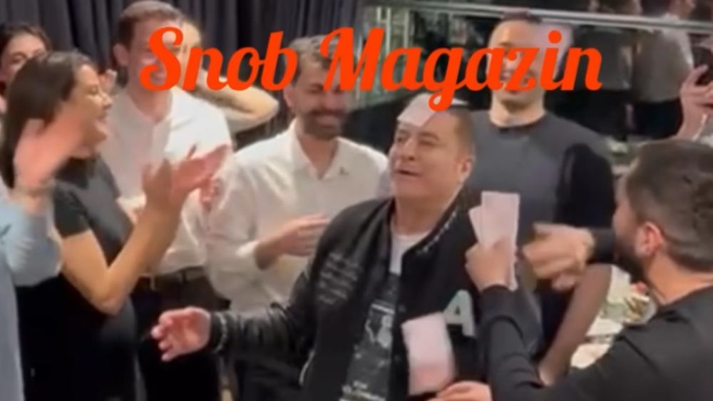 Mehmet Ali Erbil gittiği mekanda göbek! Paraları saçtı