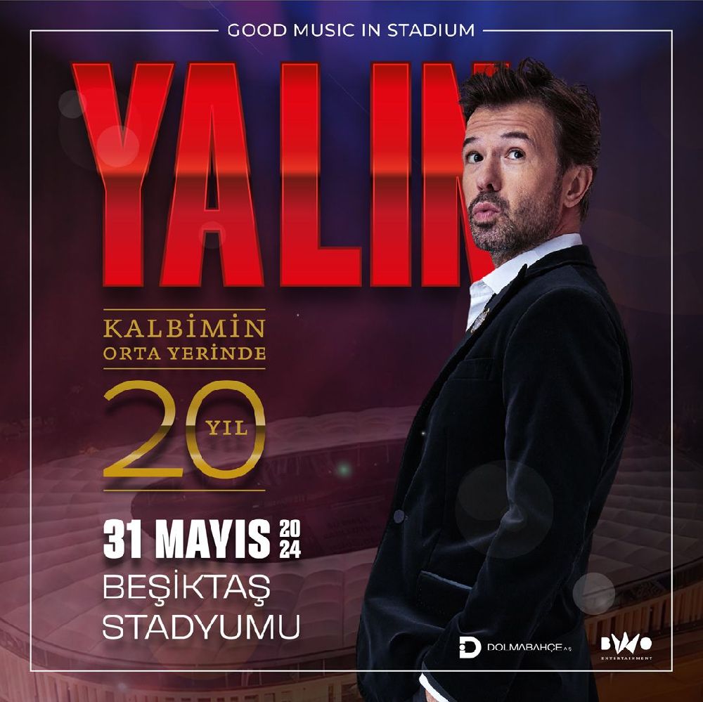 Yalın, kariyerinin 20. yılını stadyum konseriyle kutlayacak