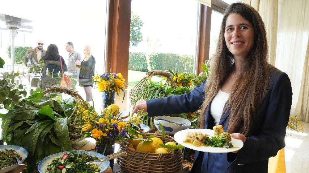 Çeşme Belediye Başkanı Lal Denizli 13. Alaçatı Ot Festivali'nin tanıtımını yaptı